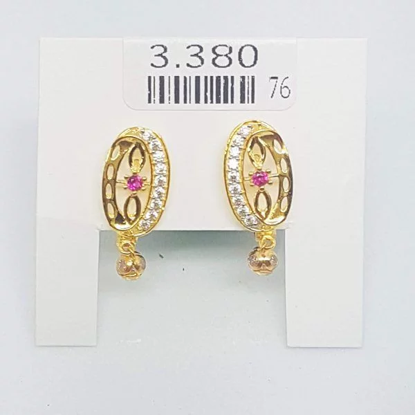 Diamond Earring Bali 3.380 18kt