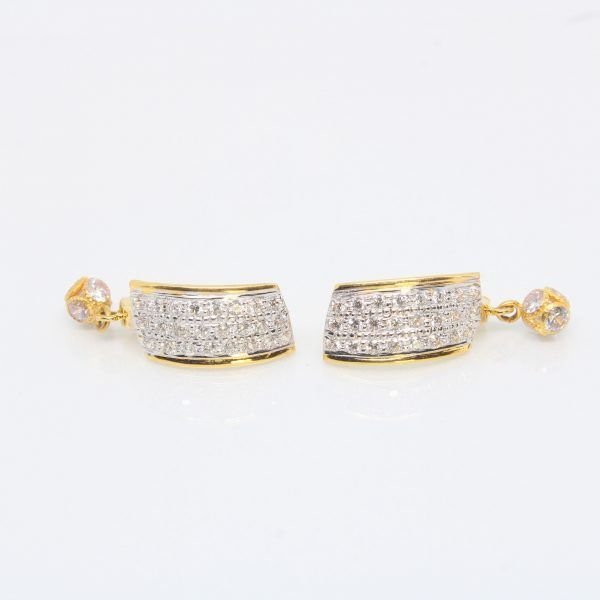 Earring Diamond Bali 2.900 g 18kt