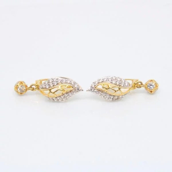 Earring Diamond Bali 2.600 g 18kt