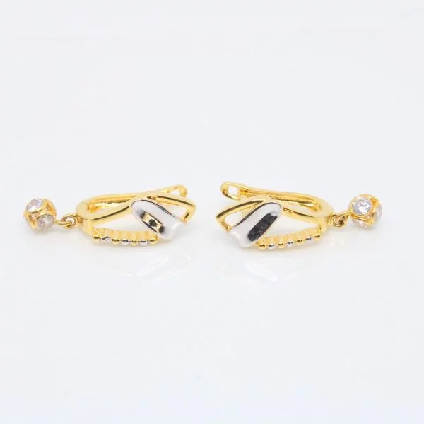 Earring Plain Gold Bali 2.900 g 18kt