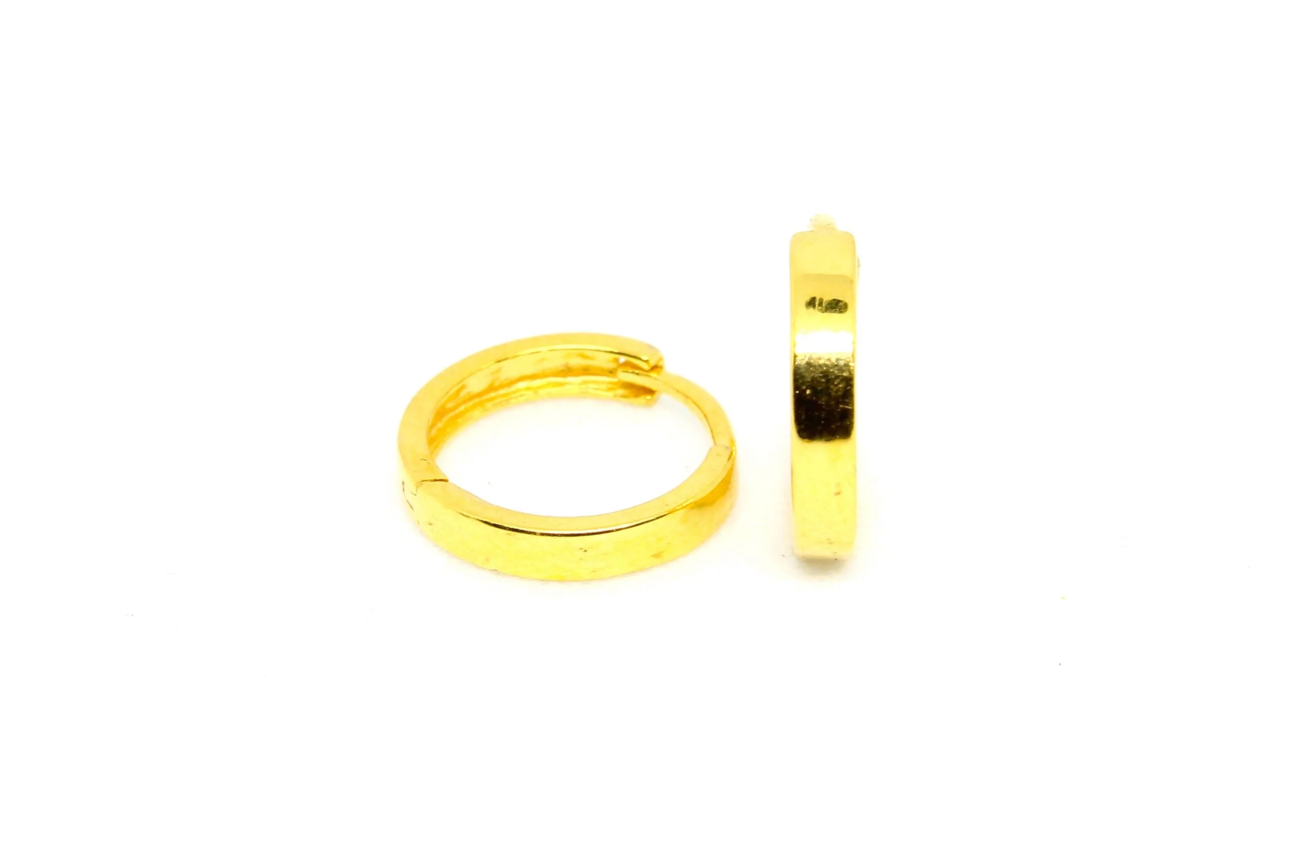 Plain Gold Bali 0.820 g 18 kt