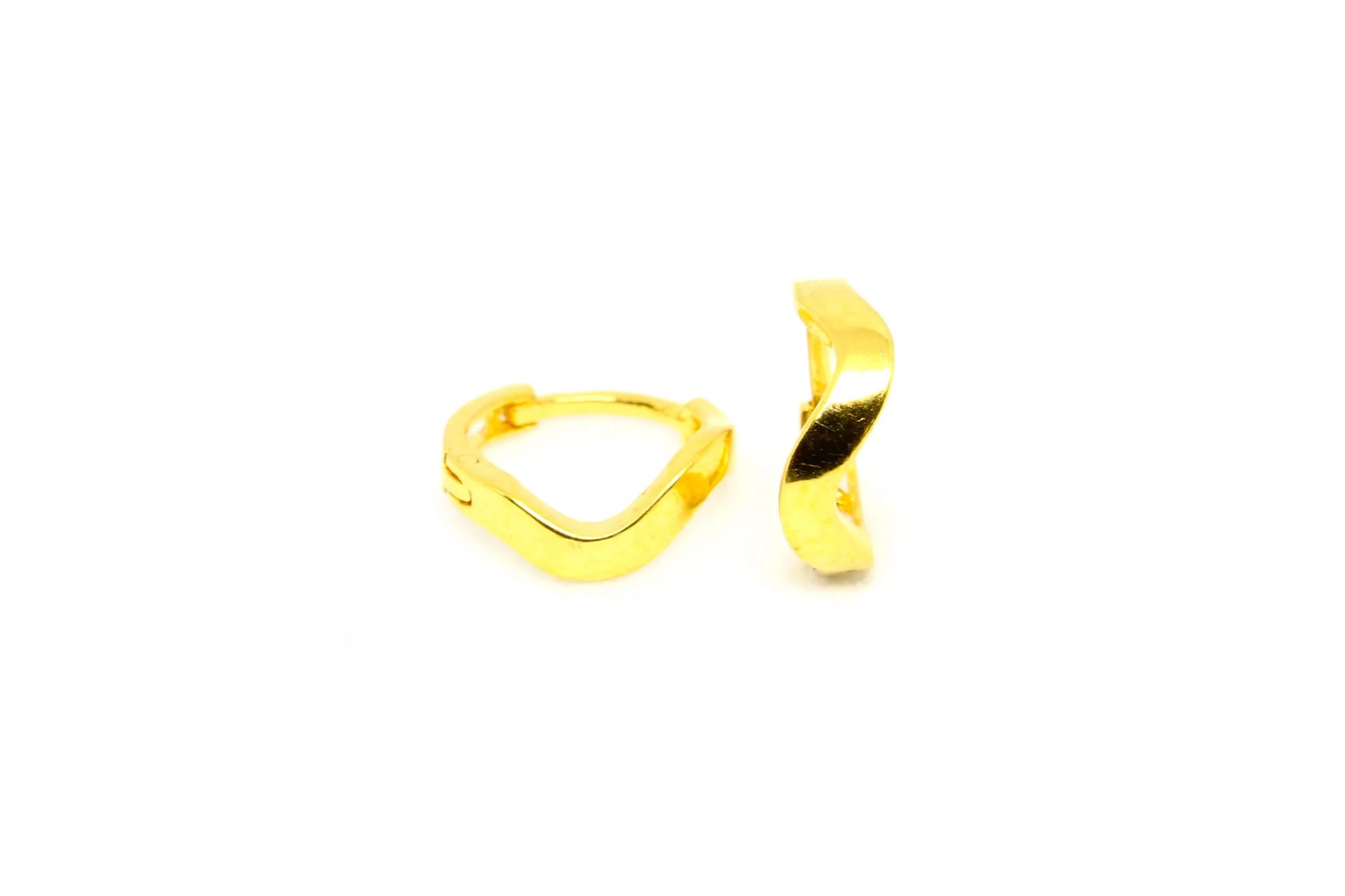 Plain Gold Bali 0.650 g 18 kt