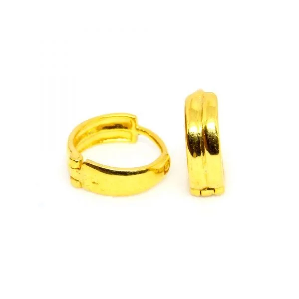 Plain Gold Bali 0.940 g 18 kt