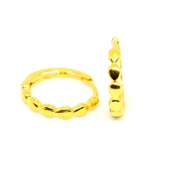 Plain Gold Bali 0.950 g 18 kt