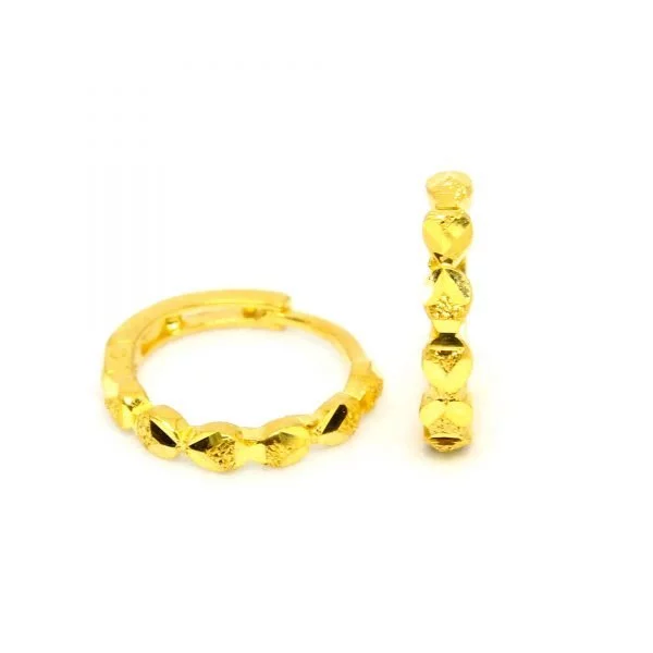 Plain Gold Bali 0.850 g 18 kt