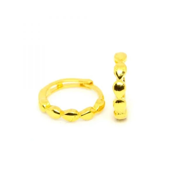 Plain Gold Bali 0.750 g 18 kt