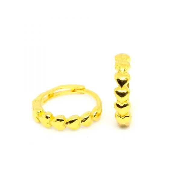 Plain Gold Bali 0.850 g 18 kt