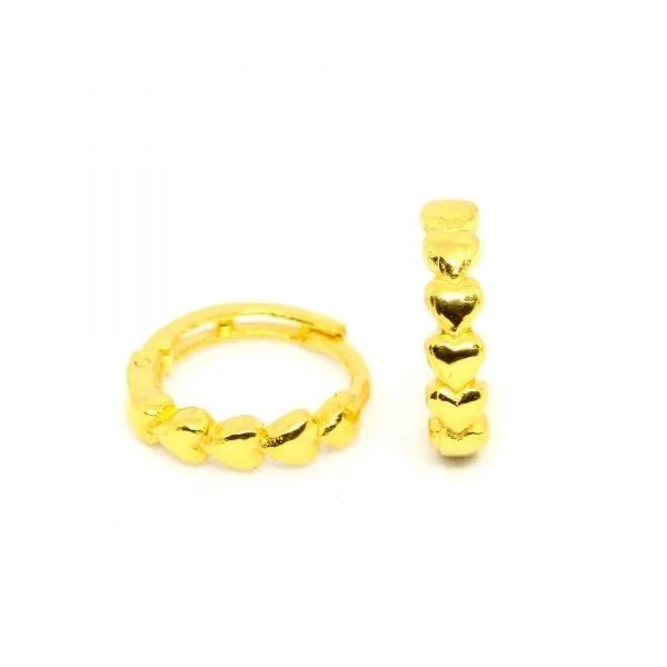 Plain Gold Bali 0.810 g 18 kt