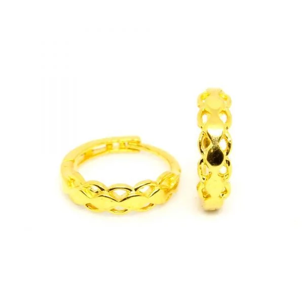 Plain Gold Bali 0.900 g 18 kt