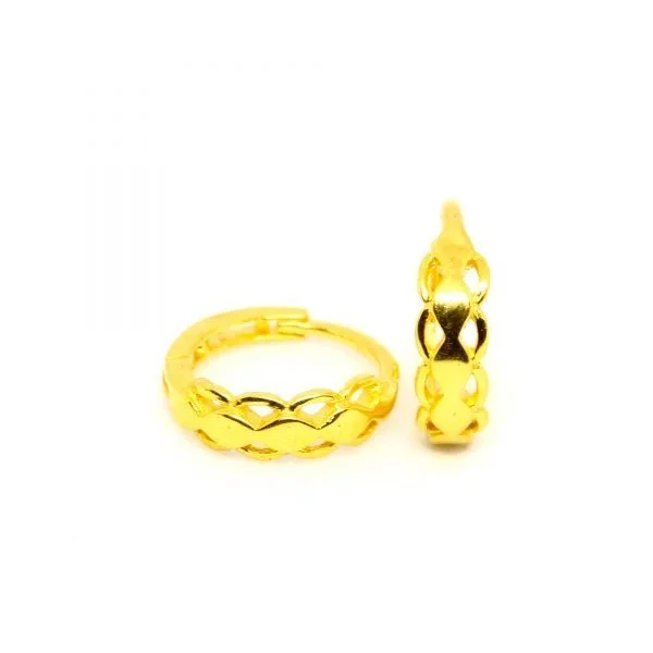 Plain Gold Bali 0.720 g 18 kt