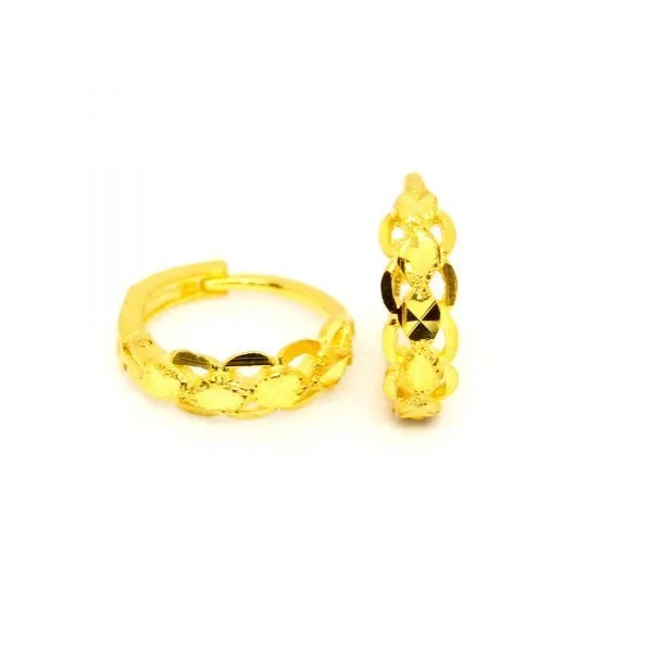 Plain Gold Bali 0.720 g 18 kt