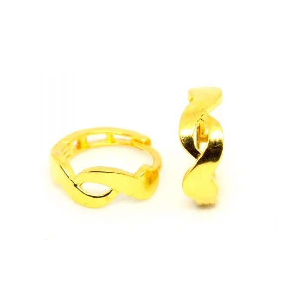Plain Gold Bali 0.920 g 18 kt
