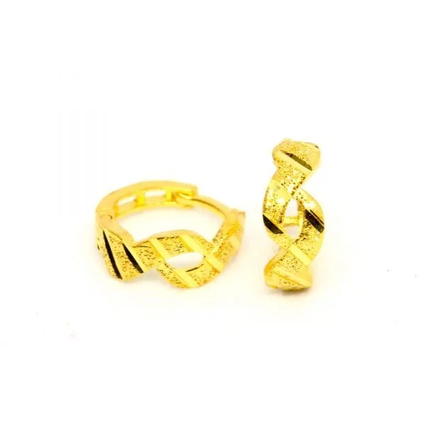 Plain Gold Bali 0.920 g 18 kt