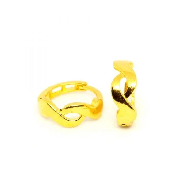 Plain Gold Bali 0.870 g 18 kt