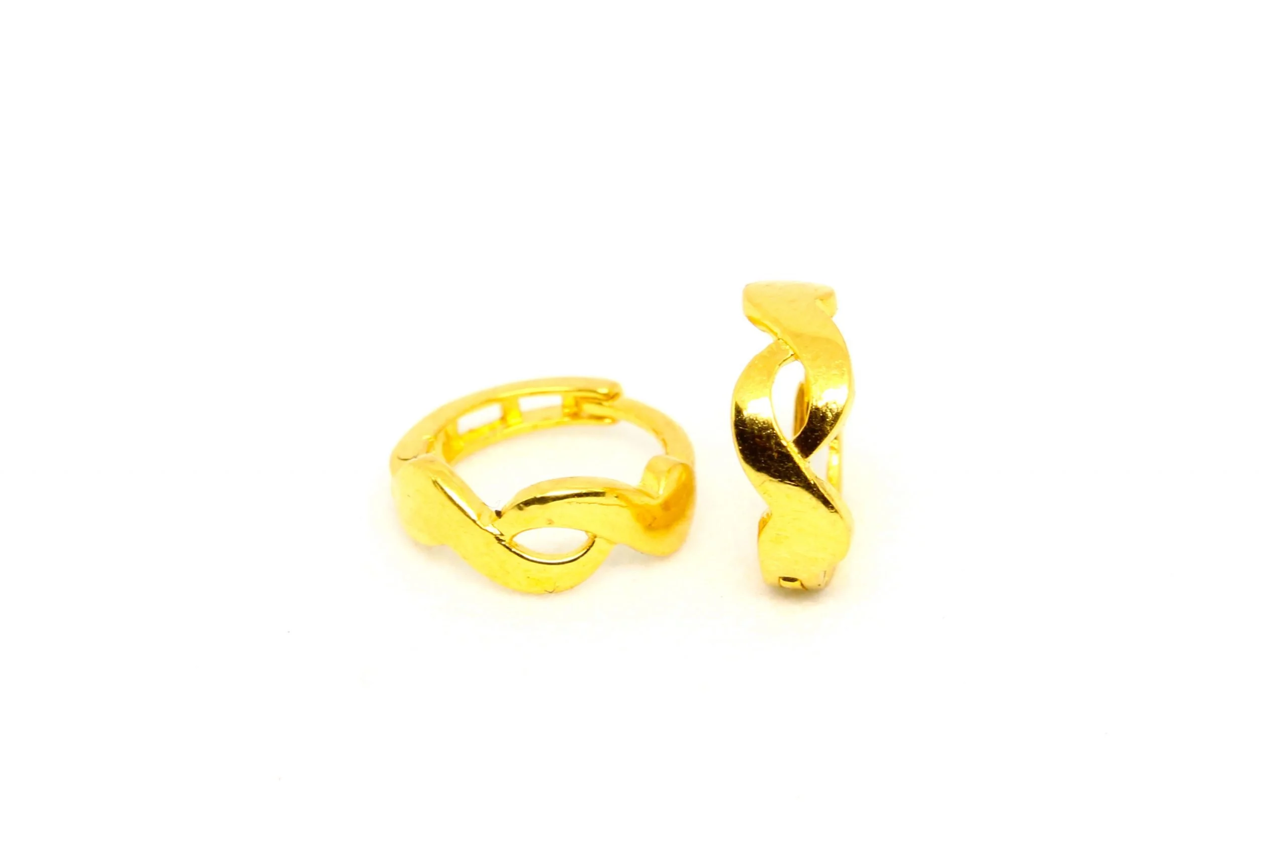 Plain Gold Bali 0.870 g 18 kt