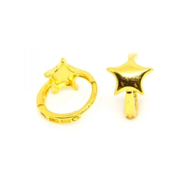 Plain Gold Bali 0.900 g 18 kt