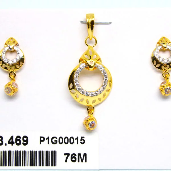 Diamond Pendal Set 3.469 g