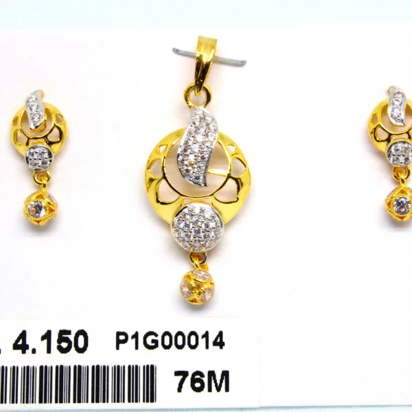 Diamond Pendal Set 4.150 g