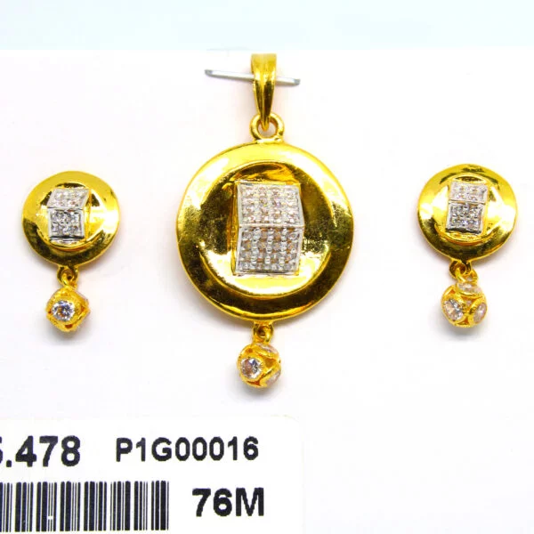 Diamond Pendal Set 5.478 g