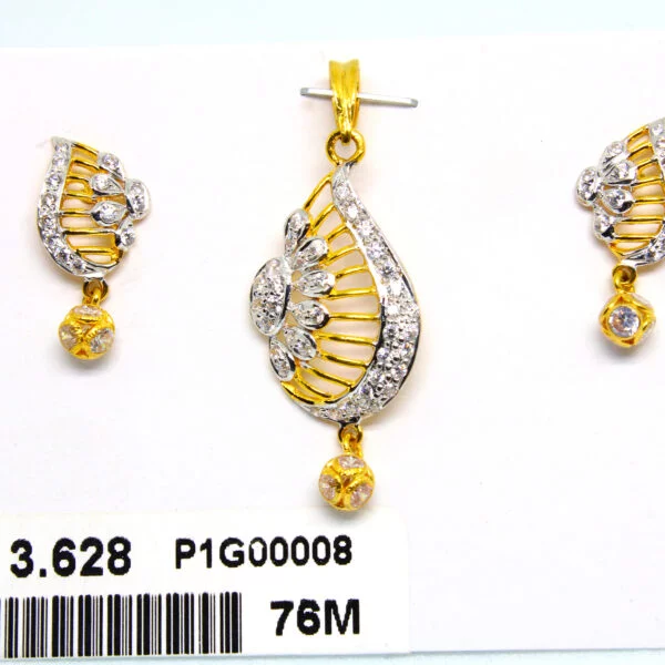 Diamond Pendal Set 3.628 g