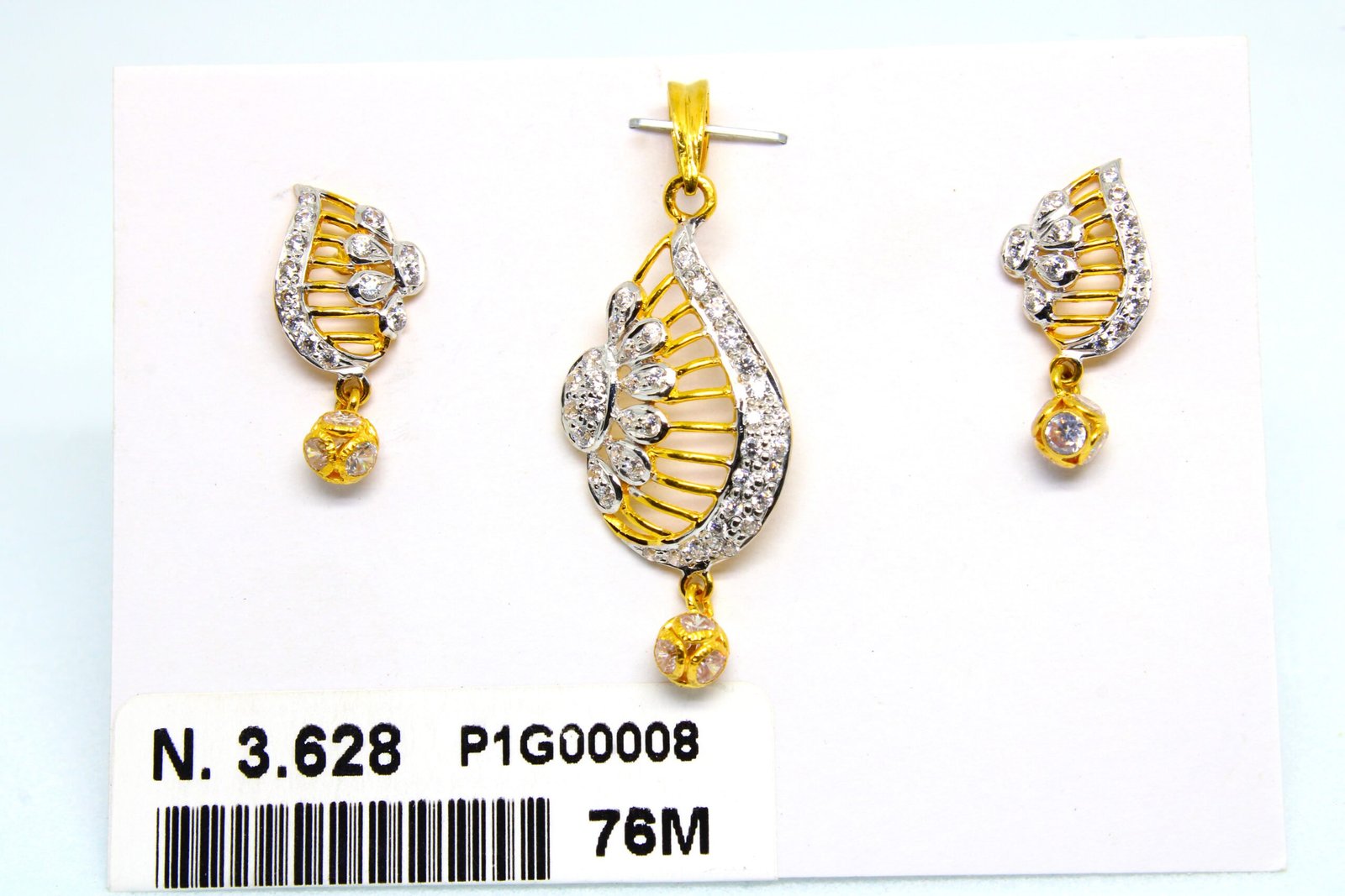 Diamond Pendal Set 3.628 g