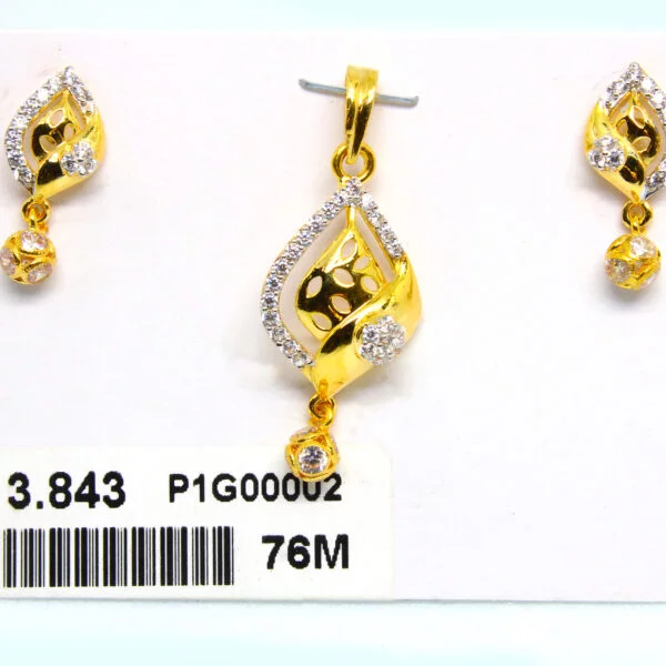 Diamond Pendal Set 3.843 g