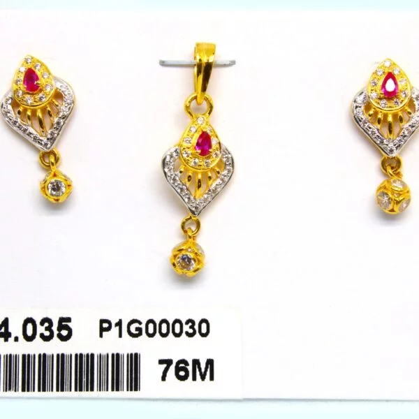 Diamond Pendal Set 4.035 g