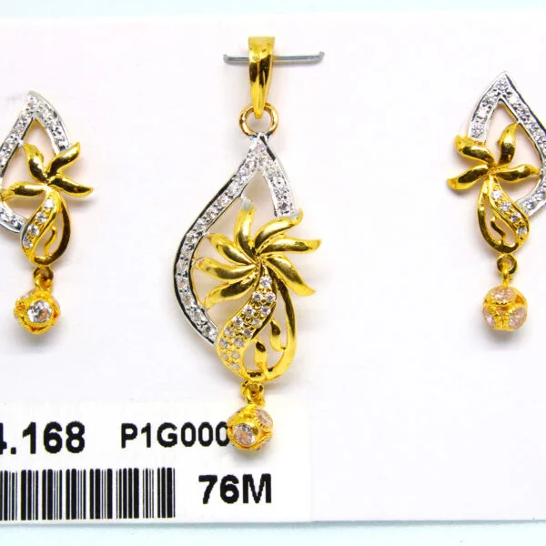 Diamond Pendal Set 4.168 g