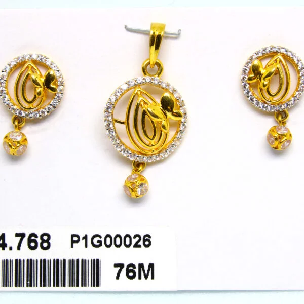 Diamond Pendal Set 4.768 g