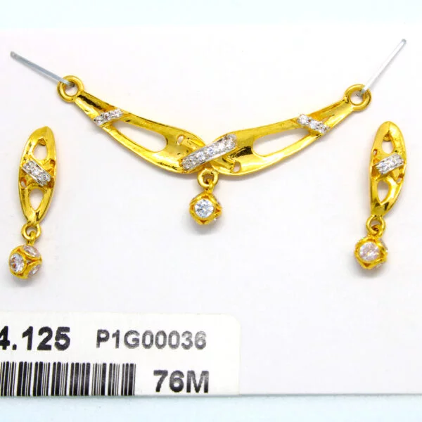 Diamond Pendal Set 4.125 g